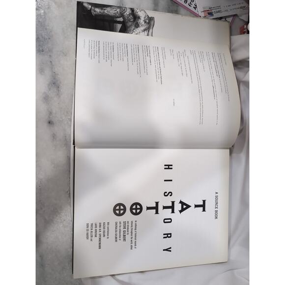The Tattoo History Source Book By Steve Gilbert, Hardcover, Historical Reference - Picture 3 of 7